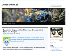 Tablet Screenshot of gewalt-online.de
